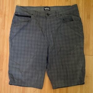 Vans Charcoal Checkered Men's Shorts